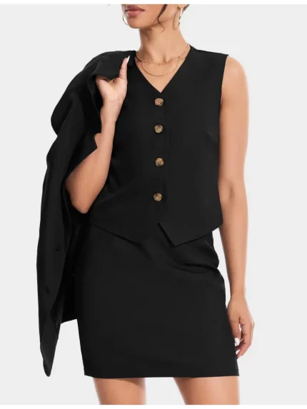 Women'S 3pcs Skirt Sets Business