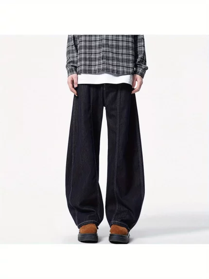 In 2025, American fashion trend, Men's trendy brand, niche design