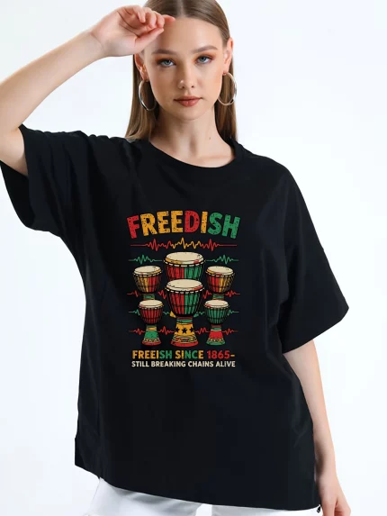 Women's African American Liberation Graphic T-Shirt - Since 1865 Vintage