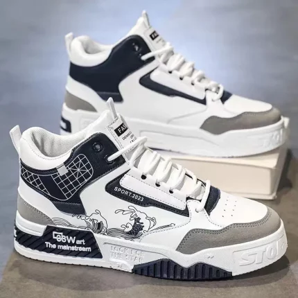 Men's Low-Top Sneakers - Summer Comfortable Casual Shoes with