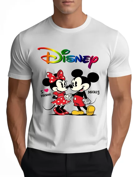 Disney Men's T Shirt Boy Disney shirt Disney shirt adultsMickey Minnie