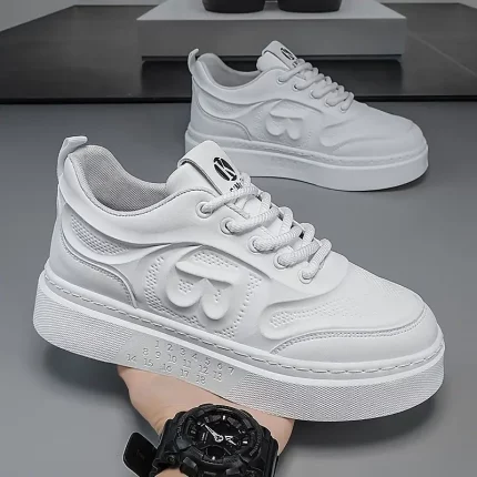 Breathable Faux Low Top Men's Fashion Sneakers - Casual