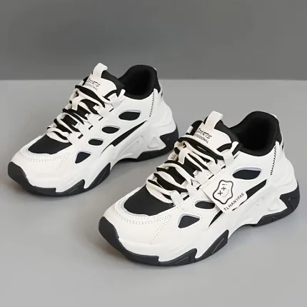 Women's Breathable Lightweight Running Sneakers with Thick