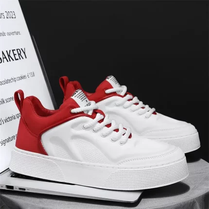 Men'S Low-Top Skate Sneakers - Breathable Mesh & EVA Upper