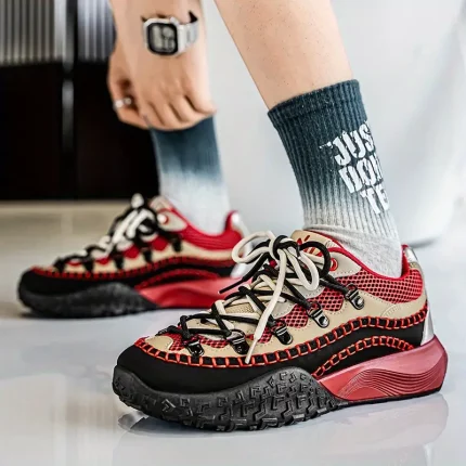 Men'S AIREVO Casual Sneakers - Breathable Mesh & Durable Rubber